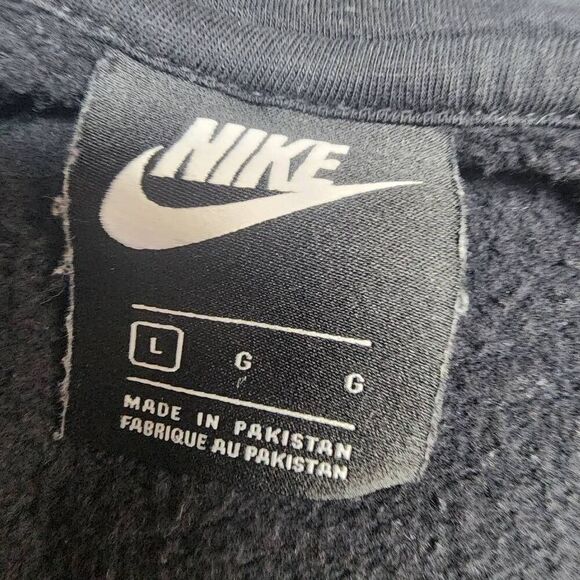 Nike Black Just Do It Hooded Zip Jacket (L) - Picture 6 of 6